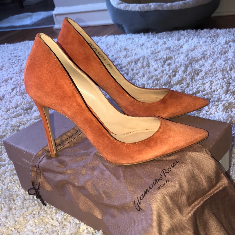 Gianvito Rossi Pumps - burnt orange 38 1/2